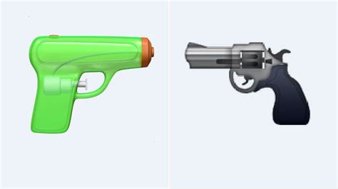 Apple To Swap Revolver Emoji For Water Pistol | Science, Climate & Tech ...