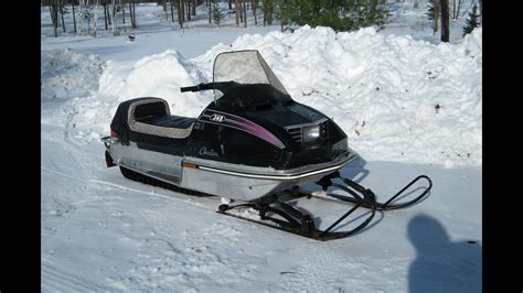 1974 Arctic Cat Cheetah 340 Breaking A Trail Near Milaca Mn Youtube