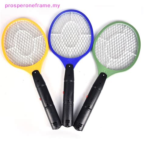 Prosperoneframe Electric Racket Mosquito Killer Bug Insect Zappers 1pc Fly Swat Swatter Pest My