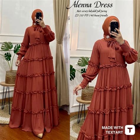 Jual Alenna Dress Label Madani Shopee Indonesia