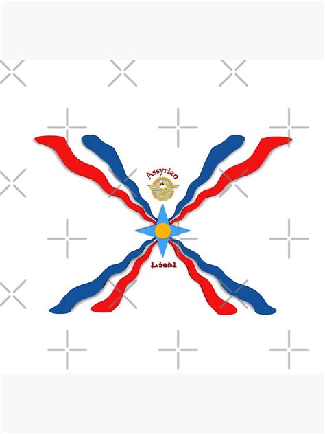 Assyrian Flag Sticker For Sale By Doniainart Redbubble