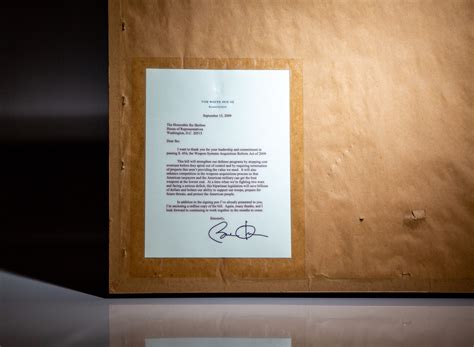 Presidential Signing Pen and Bill - The First Edition Rare Books