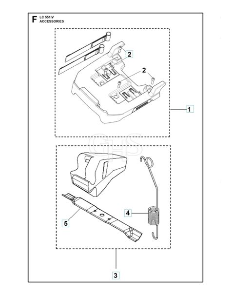 Husqvarna LC551IV Accessories GHS