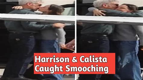 Harrison Ford 81 And Wife Calista Flockhart 59 Spotted Romantically