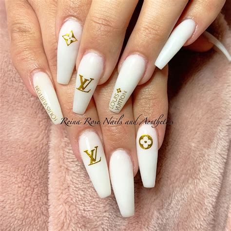 Louis Vuitton Acrylic Nails For Women Keweenaw Bay Indian Community