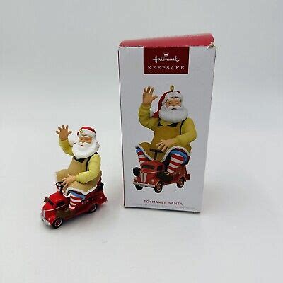 Hallmark Christmas Ornament Keepsake Toymaker Santa Rd In Series