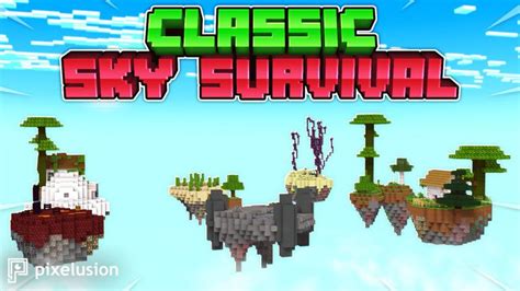 Classic Sky Survival by Pixelusion (Minecraft Marketplace Map ...