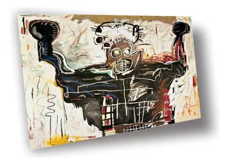 Lienzo Canvas Arte Urbano Jean Michel Basquiat Box 80x100 Meses Sin