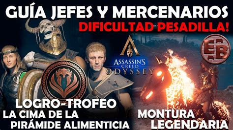 Assassin S Creed Odyssey Gu A Jefes Y Mercenarios La Cima De La