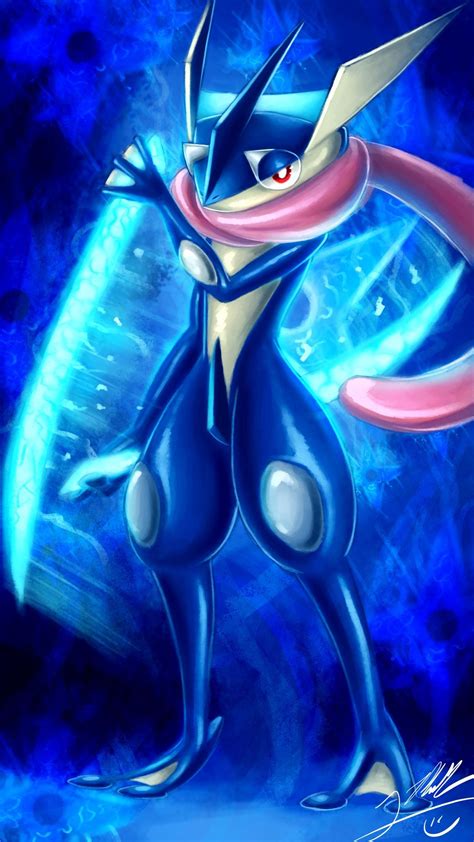 Greninja By Shupamikey On Deviantart In 2020 Cute Pokemon Wallpaper