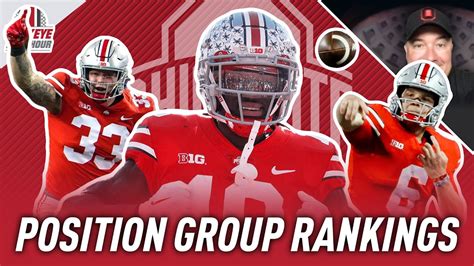 Buckeye Rush Hour Ranking Ohio State S Position Groups According