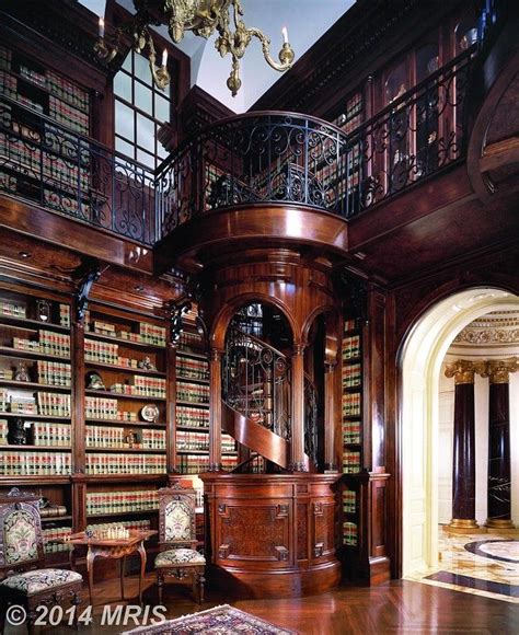 49 Mil Mansion Home Library Artofit