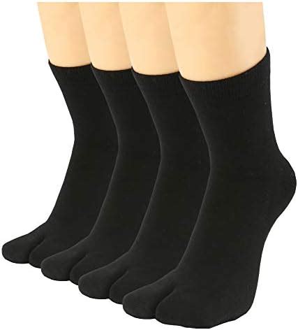 Men S Flip Flop Socks Tabi Split Toe Geta Wicking Cotton Pack Of