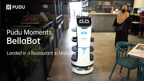 BellaBot Delivers Food Drinks In Restaurant In Malaysia Pudu