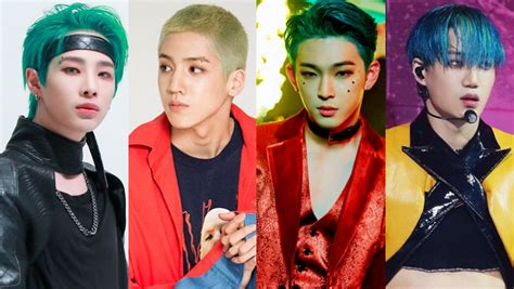 10 K Pop Idols Who Look Minty Fresh In Green Hair Kpopmap