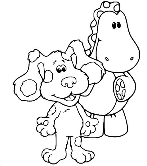 Desenhos De Blues Clues Para Colorir E Imprimir Pintar Gr Tis Online