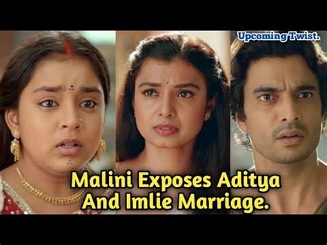 Malini Exposes Aditya And Imlie Marriage Upcoming Twist Imlie Star Life