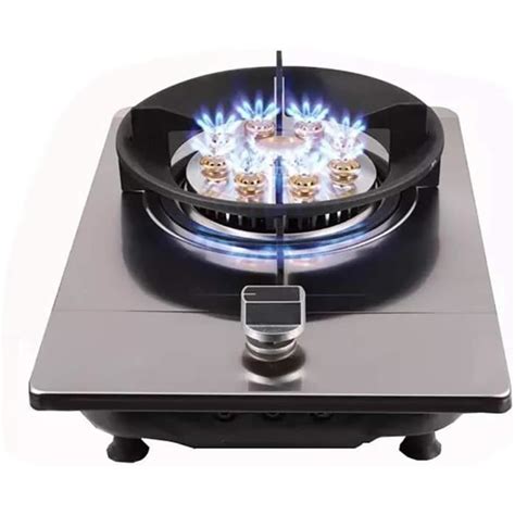 Ehskzjh Table De Cuisson À Gaz En Verre Cuisinière À Gaz 5 2 Kw