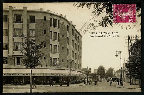 Saint Maur Des Foss S Boulevard Foch Carte Postale Ancienne Et Vue