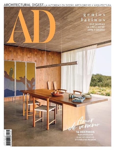 Architectural Digest Mexico Junio Julio Agosto 2023 Digital