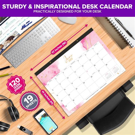 Snapklik Months Desk Calendars Jan To June X In