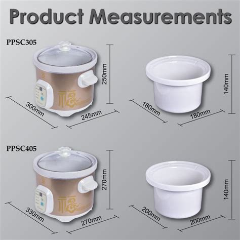 4 5l Digital Slow Cooker With Ceramic Pot Ppsc405 Powerpacsg