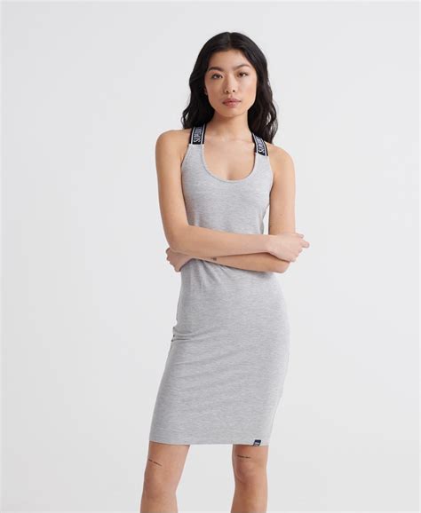 Womens City Jacquard Bodycon Dress In Grey Marl Superdry Uk