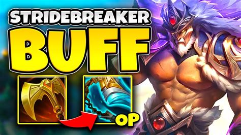 Riot Added Massive Buffs To Stridebreaker And I Can't Stop Using It ...