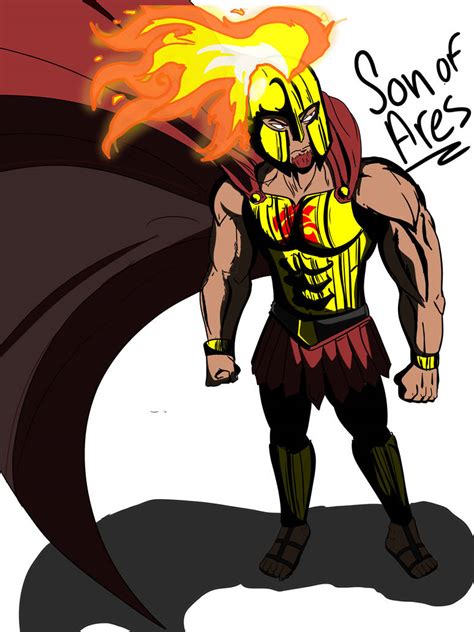 Son of Ares the War Hero by ImpelUniversalHero on DeviantArt