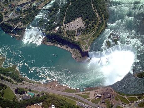 Aerial View Niagara Falls Editorial Stock Photo - Stock Image ...