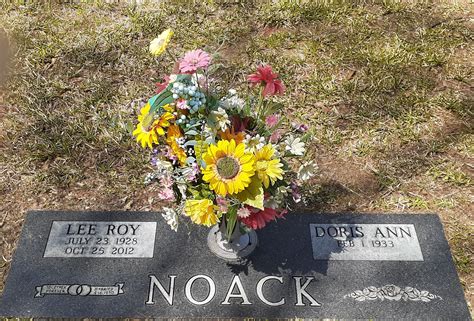 Lee Roy Noack 1928 2012 Mémorial Find a Grave