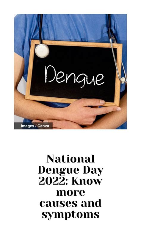 National Dengue Day 2022 Know More Causes And Symptoms The Indian