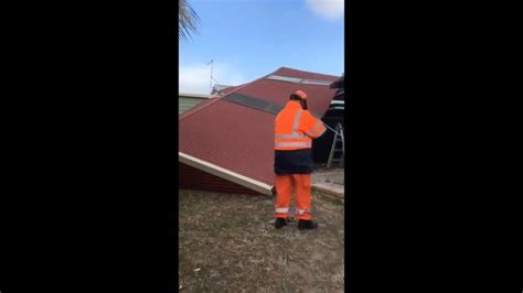 Roof Torn Off House After Wild Storm Hits Mandurah Western Australia