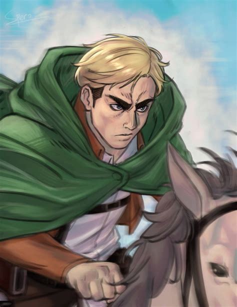 Erwin Smith fanart by Spero-Manga on DeviantArt