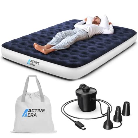 Active Era Matelas Gonflable De Camping Avec Pompe Air Rechargeable