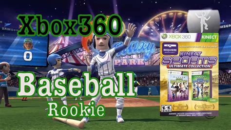 Xbox360 Kinect Sports Season Two Baseball Rookie Youtube