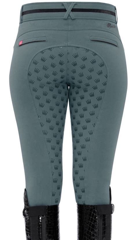 Sarina Full Grip Breeches Dove Blue Spooks Riding Australasia