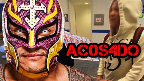 REY MYSTERIO SIN MÁSCARA AC0S4DO EN AEROPUERTO SE NIEGA A FIRMAR