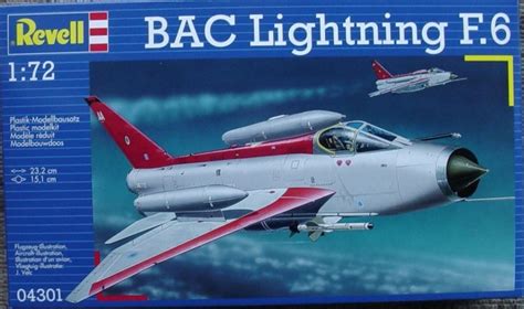 Revell 1:72 BAC Lightning F.6 Fighter Jet Model Kit Images at Mighty ...