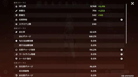 宵宮の理想ステータスについて Genshin Impact Hoyolab