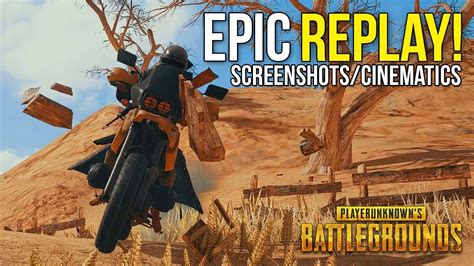 Pubg Replay Feature Epic Cinematics And Screenshots Playerunknowns