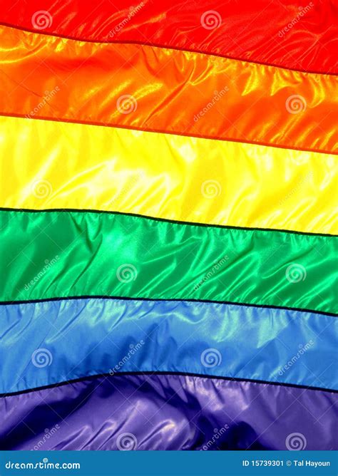 Rainbow Flag Stock Image Image Of Lesbian Symbol Vivid 15739301