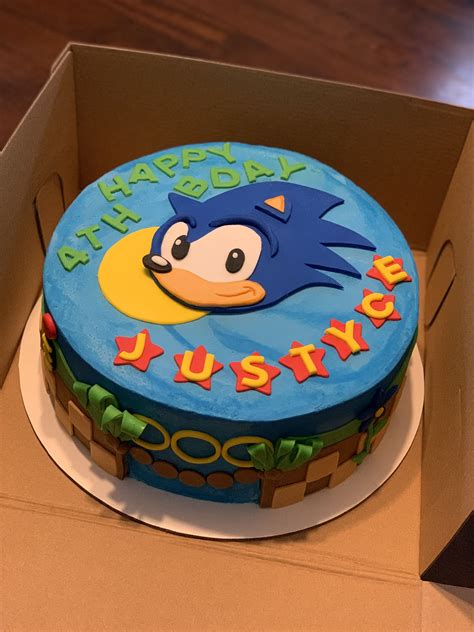 Sonic Cake Ideas