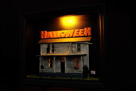 1978 Halloween Movie Michael Myers Horror House Shadow Box Diorama - Etsy