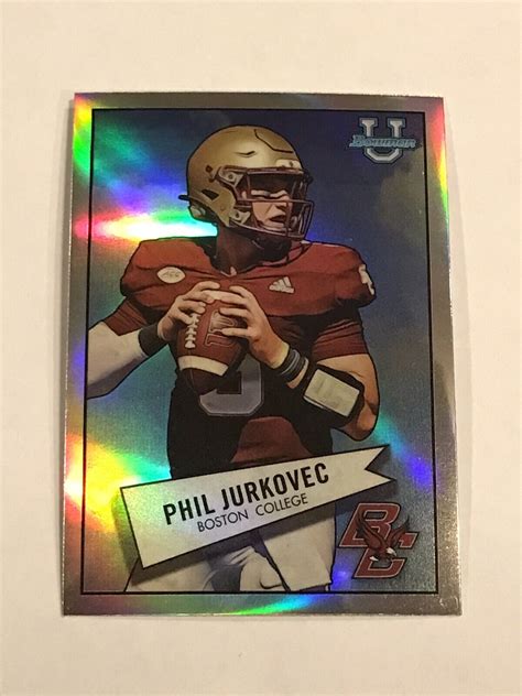 Bowman University Chrome Bowman Bf Phil Jurkovec