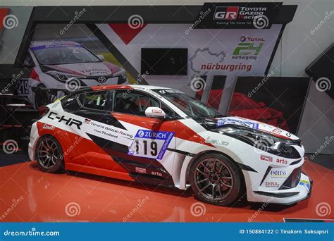 Oyota C-HR Racing Concept of GR or Toyota Gazoo Racing Team Thailand on ...