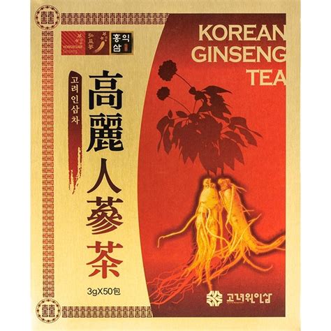 Чай с корнем красного корейского женьшеня Korean One Ginseng Tea - 50 ...