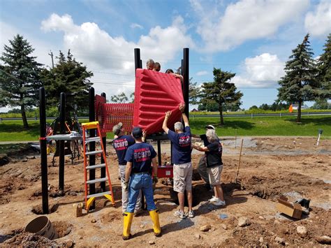 Palmer Playground Opens Following Build-Assistance from BCSFD - Belgium