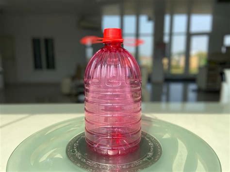 Transparent Red 4 Litre Plastic Water Bottle, For Beverage, Chemical, Shape : Round at Best ...