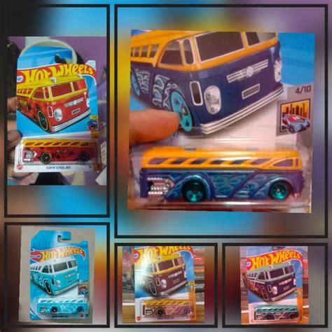Hot Wheels Surfin School Bus Shopee Malaysia